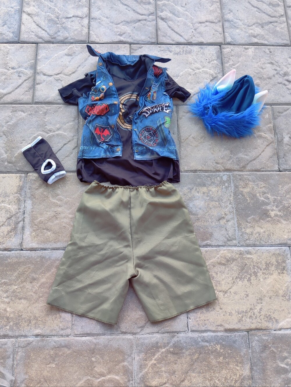 Disney Pixar Onward Barley Lightfoot Costume  Size 4-6